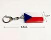 Keychain - flag of the Czech Republic