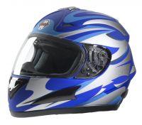 Integral-Helm FF4 Magnetic Stripe Blue - Größe S