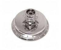 Wheel hub, front - mounted (JAWA Pérák), chrome / D = 160