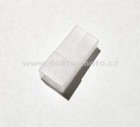 Connector cover 2x pin 6.3 female ( UNI )